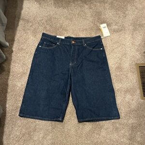 Womens Baggy Beemuda Denim Shorts